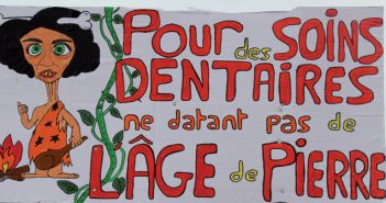 Grève des étudiants dentistes